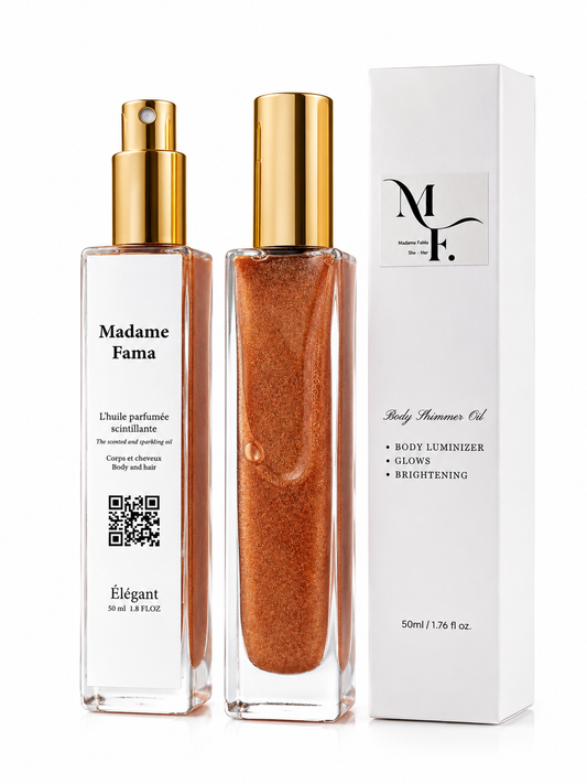 Huile Parfumée Scintillante – Cocovanilla (N°8)
