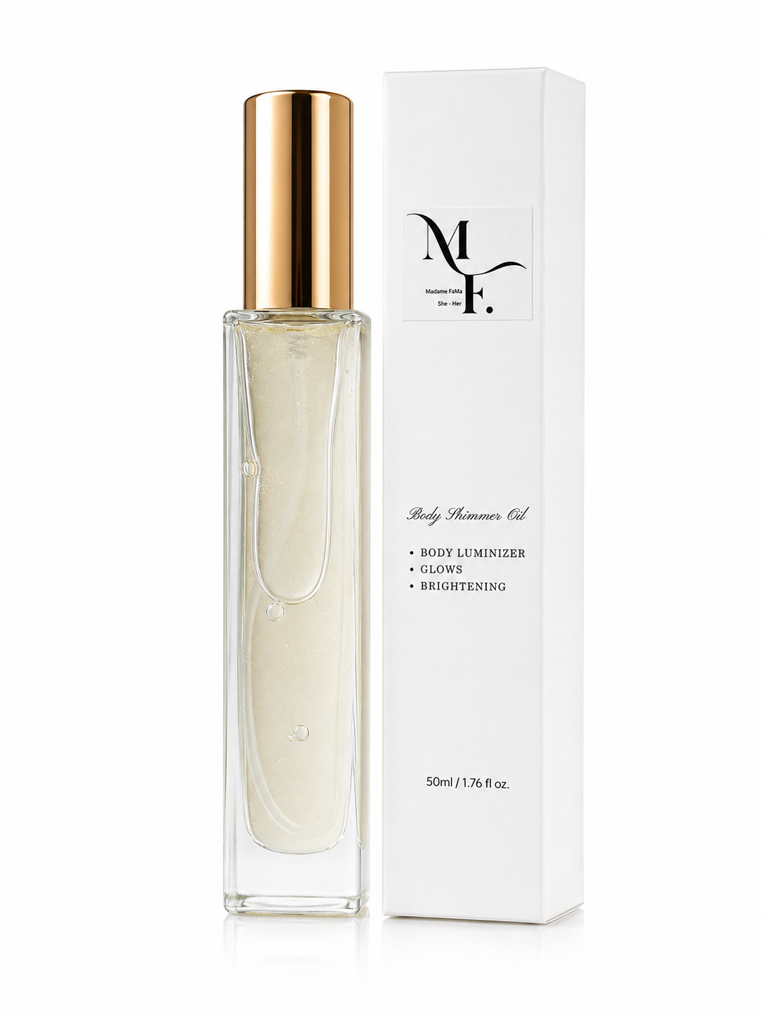 Huile Parfumée Scintillante – Blossom Temptation (N°12) 50 ml