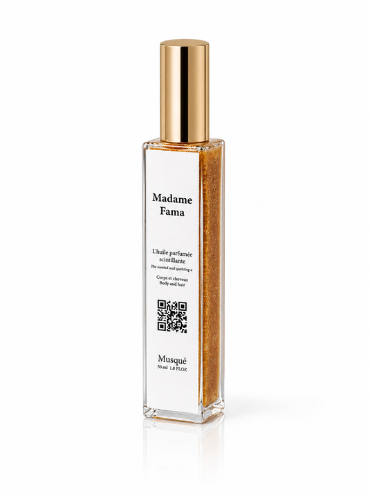 Huile Parfumée Scintillante – Amber Seduction (N°14)